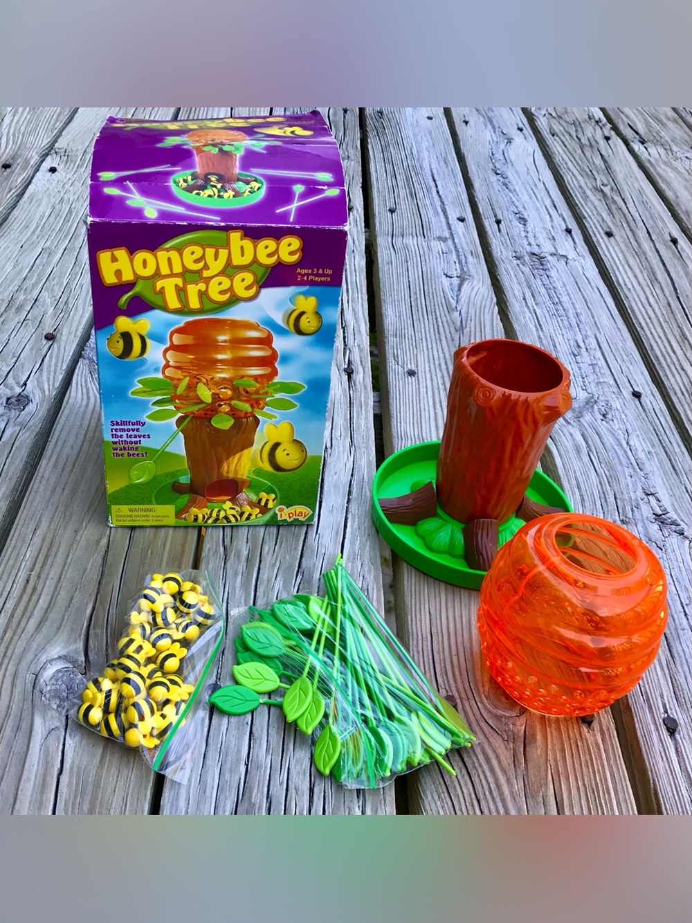 Honeybee Tree Fun Boardgame Like Kerplunk Multiplayer All Ages 3+ Game Night